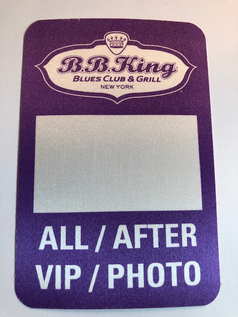 B. B. King Blues Club - Backstage Pass