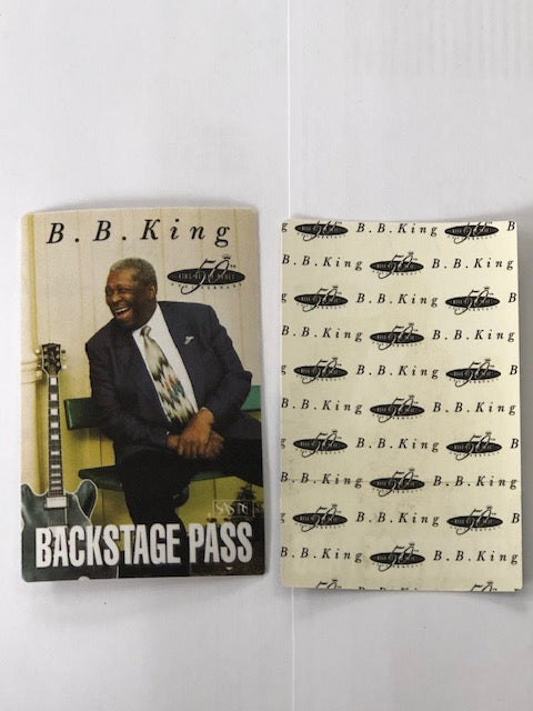 B. B. King - 50th Anniversary Tour 2001 - Backstage Pass