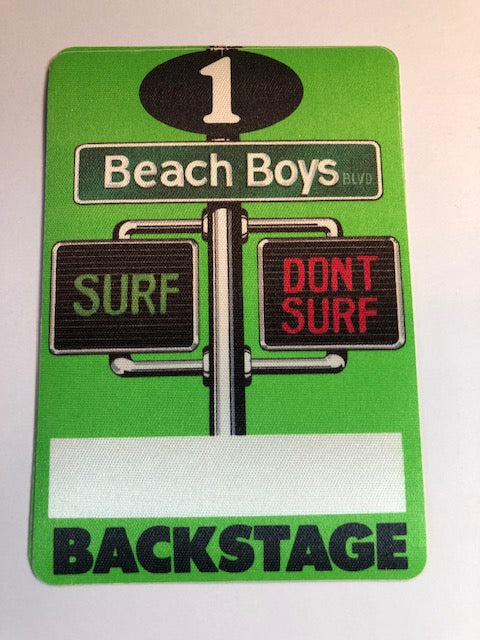 The Beach Boys - Surf Don't Surf Tour 1991 - Backstage Pass - Charles Manson