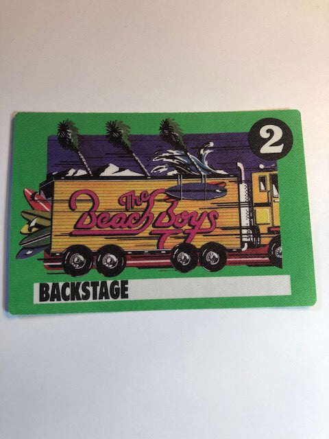 The Beach Boys - Beachago Tour 1989 - Backstage Pass