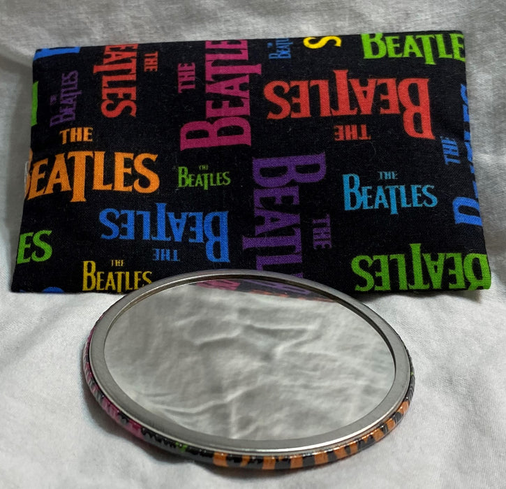 The Beatles - Small Shoulder Bag with Tissue Holder and Mirror