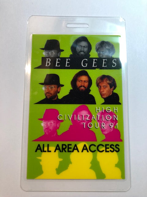 Bee Gees - High Civilization Tur 1991 - Backstage Pass