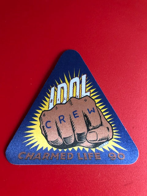 Billy Idol Charmed Life Backstage Pass 1990