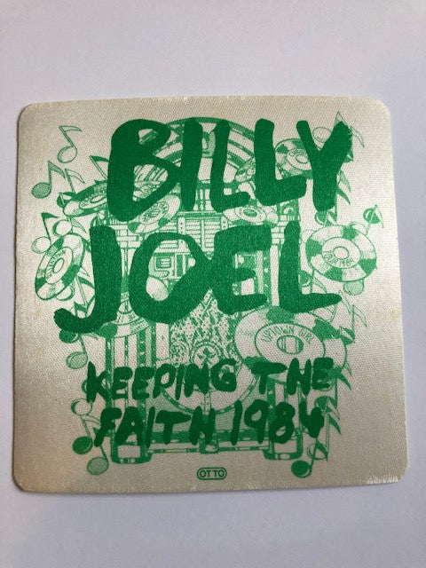 Billy Joel - Keeping The Faith Tour 1984 - Backstage Pass