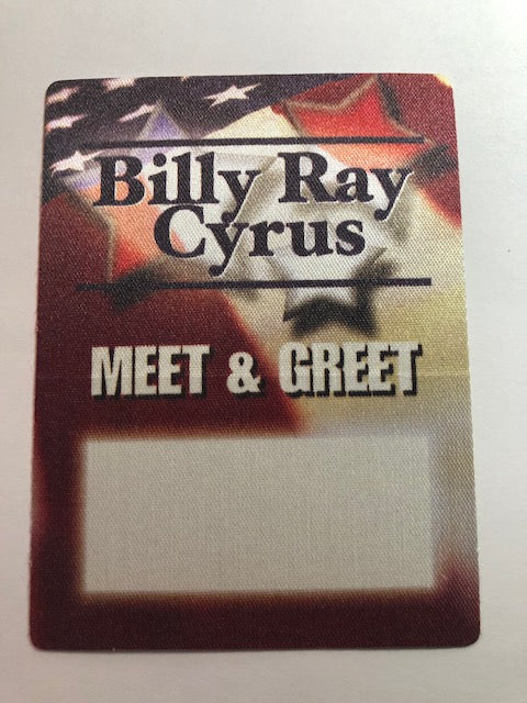 Billy Ray Cyrus - Spirit of America Tour 2005 - Backstage Pass