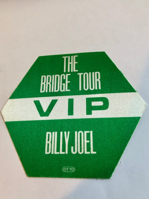 Billy Joel - The Bridge Tour 1986 - VIP Backstage Pass