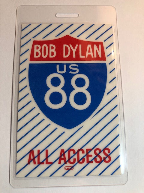 Bob Dylan - Tour 1988 - Backstage Pass