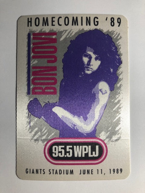 Bon Jovi - Homecoming Tour 1982 - Backstage Pass