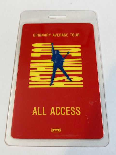 Joe Walsh - Backstage Pass - Ordinary Average Guy Tour - 1991