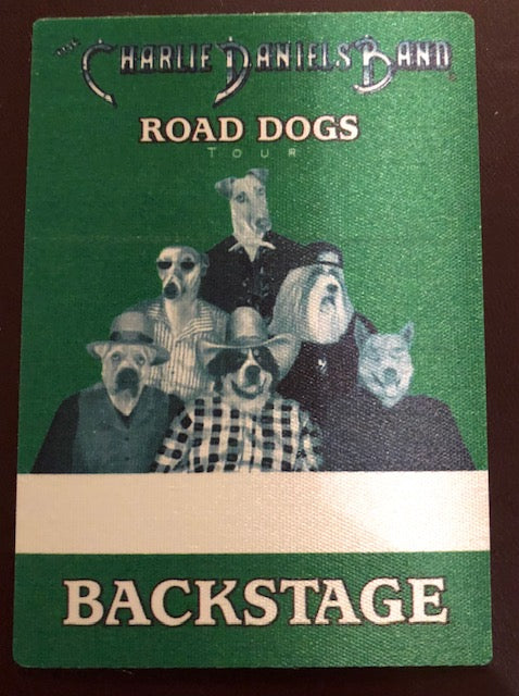 Charlie Daniels Band - Road Dogs Tour 2000 - Backstage Pass