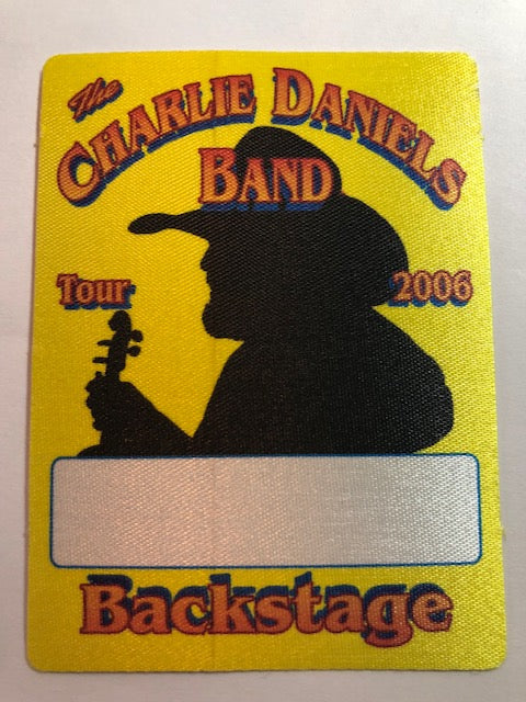 Charlie Daniels Band - Tour 2006 - Backstage Pass