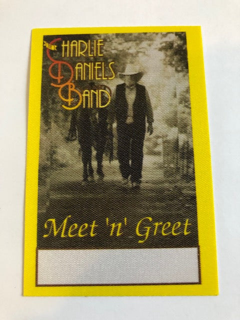 Charlie Daniels Band - Backstage Pass 1990's