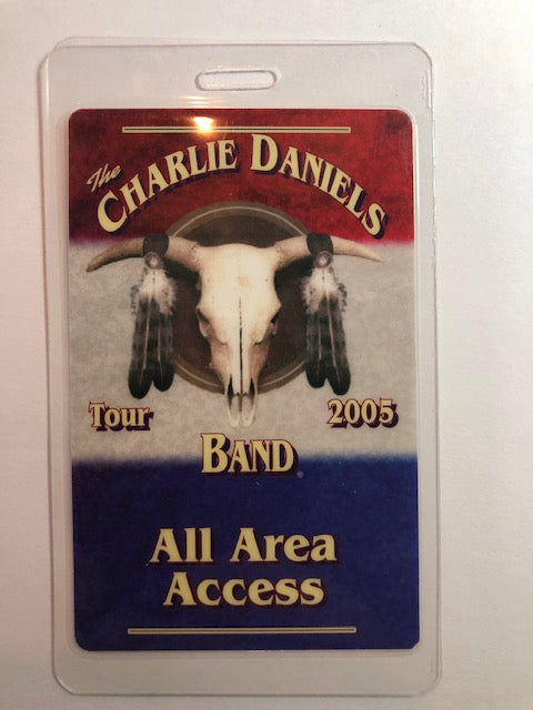 Charlie Daniels - Tour 2005 - Backstage Pass