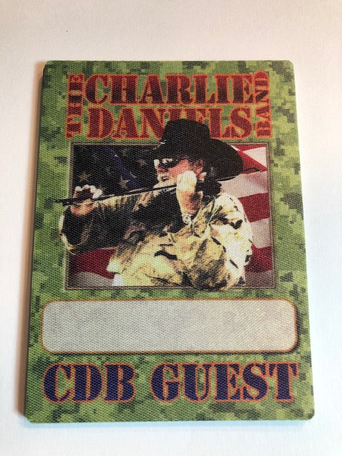 Charlie Daniels - The Charlie Daniels Band - Backstage Pass