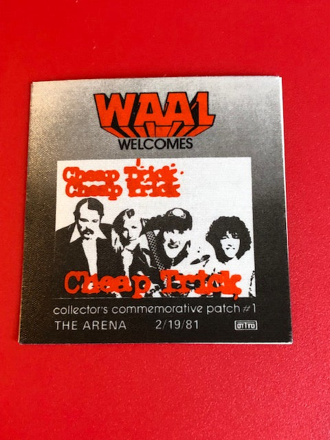 Cheap Trick - Concert at The Arena 1981 - Radio Promo - Backstage Pass ** Rare