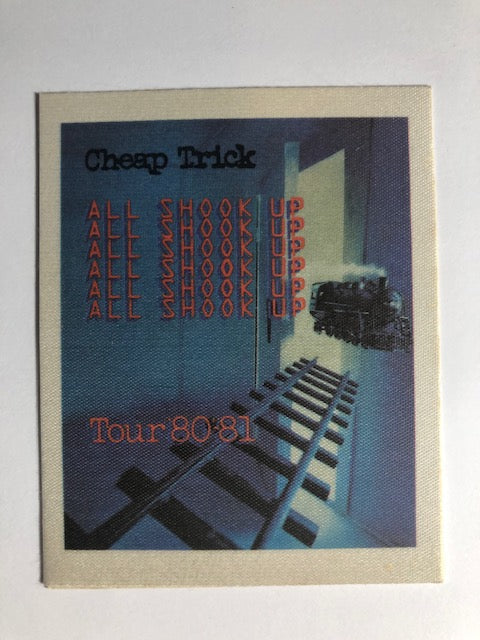 Cheap Trick - All Shook Up Tour 1980-81 - Backstage Pass