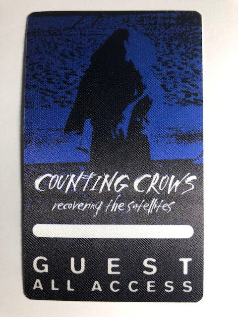 Counting Crows - Recovering the Satellites Tour 1996 - Backstage Pass