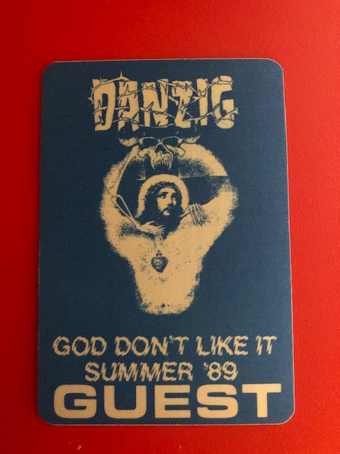 Super Rare Danzig Guest Pass 1989