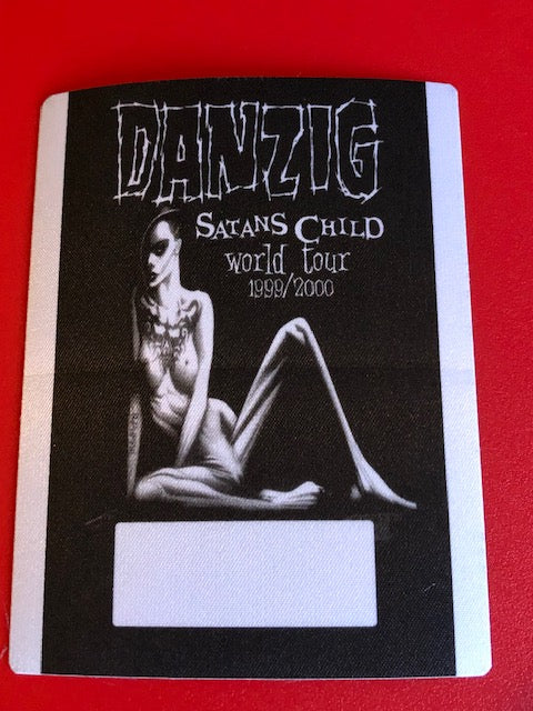 Danzig - Satan's Child World Tour 1999-00 - Backstage Pass