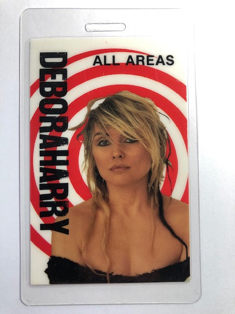 Deborah Harry - Def, Dumb, & Blonde Tour 1989 - Backstage Pass