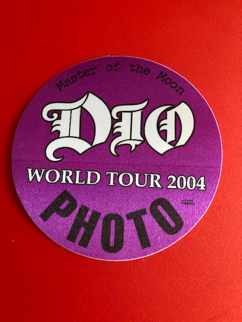 Dio Concert Backstage Pass 2004