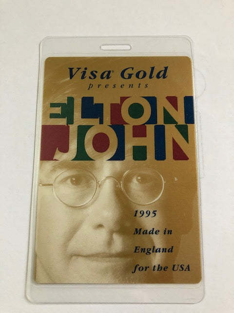 Elton John - Backstage Pass- Made in England Tour - 1995