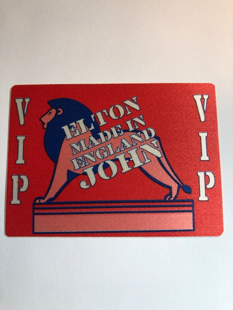 Elton John - Made in England Tour 1995 - VIP Backstage Pass