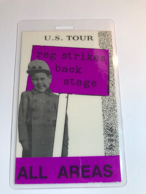 Elton John - Reg Strikes Back Tour 1988 - Backstage Pass