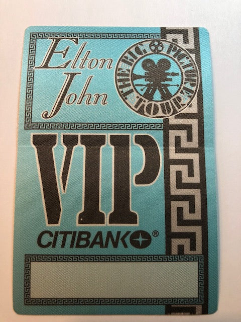Elton John - The Big Picture Tour 1993 - VIP Backstage Pass