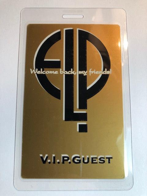 Emerson Lake and Palmer (ELP) - Welcome Back my Friends Tour 1992 - VIP Backstage Pass