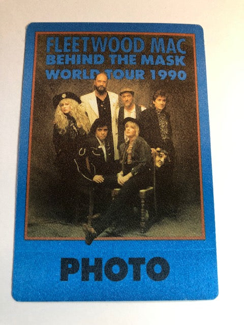 Fleetwood Mac - Behind the Mask Tour 1990 - Backstage Pass