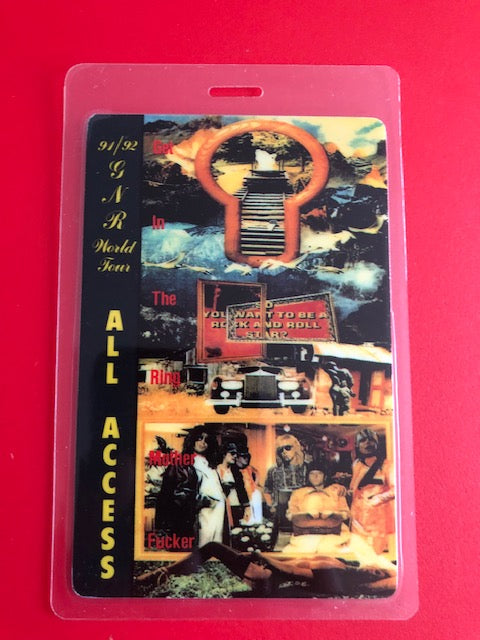 Guns n' Roses - Use your Illusion World Tour 1991-92 - Backstage Pass