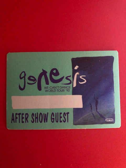 Genesis Backstage Pass