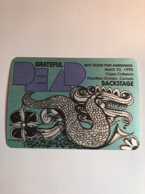 Grateful Dead - Sea Serpent - Backstage Pass