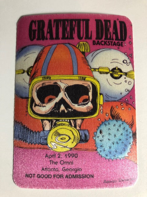 Grateful Dead - Backstage Pass - April 2nd 1990