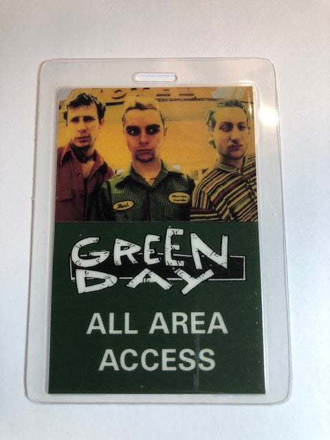 Green Day - World Tour 1990 - Backstage Pass