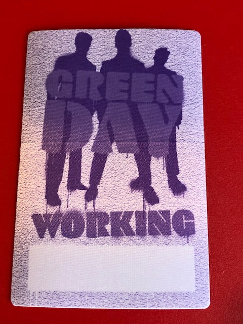 Green Day - Pop Disaster Tour 2002 - Backstage Pass