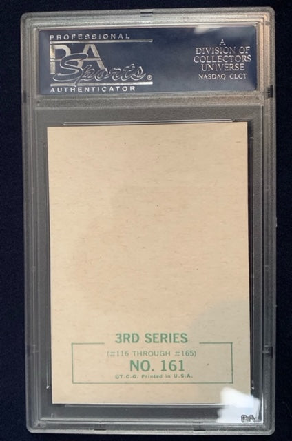 The Beatles - Paul McCartney Bubble Gum Card - Certified Mint Condition 1964