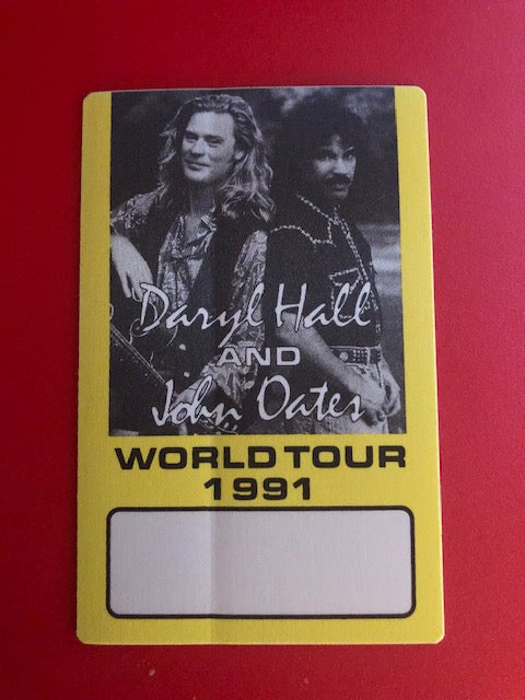 Hall & Oates Backstage Pass