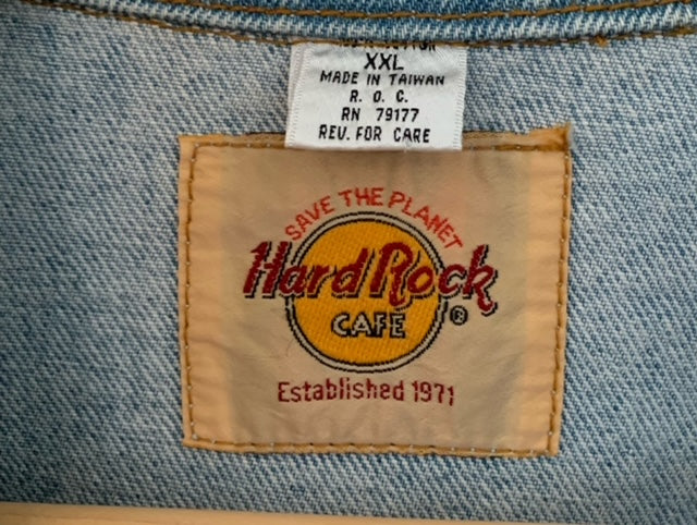 Hard Rock Denim Jacket and Baseball Hall - Never worn XXL