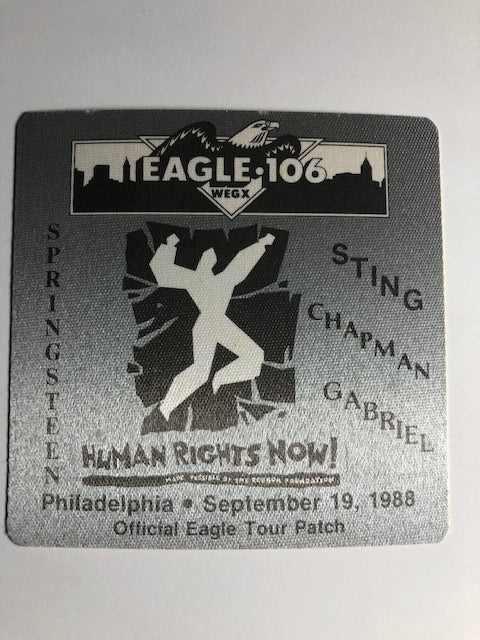 Special Event - Amnesty International for Human Rights Concert 1988 - Bruce Springsteen / Sting / Peter Gabriel / Tracy Chapman - Backstage Pass