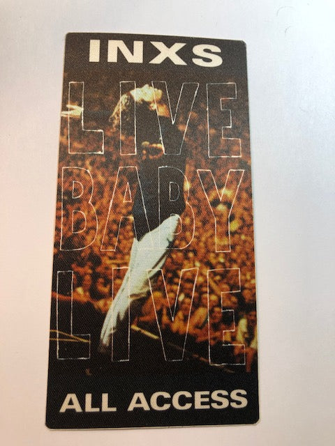 INXS - Live Baby Concert Film 1991 - Backstage Pass ** Rare