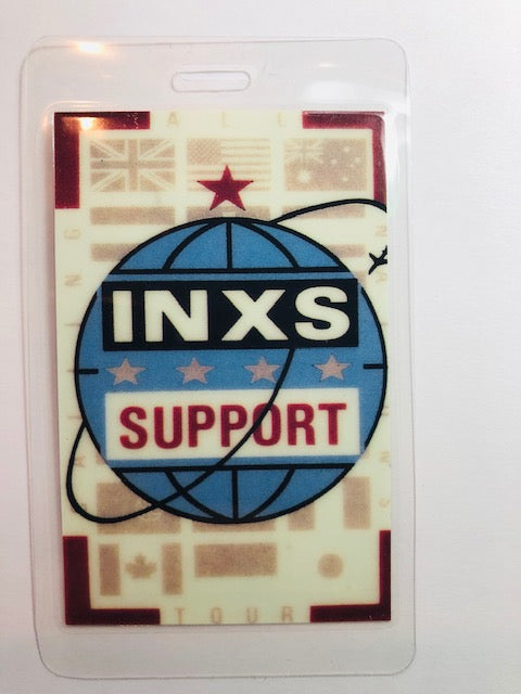 INXS - Calling All Nations World Tour 1987-88 - Backstage Pass