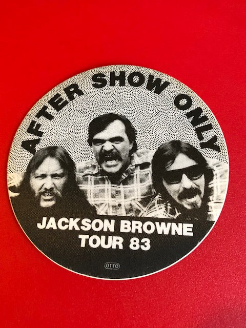 Jackson Browne - Tour 83 - Backstage Pass