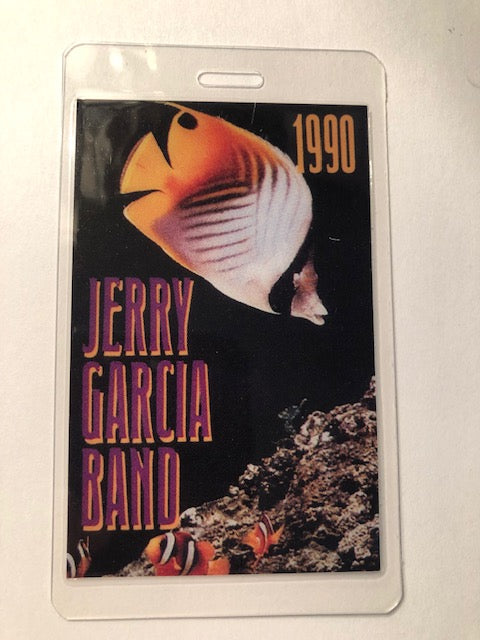 Grateful Dead - Jerry Garcia - Jerry Garcia Band 1990 Tour - Backstage Pass