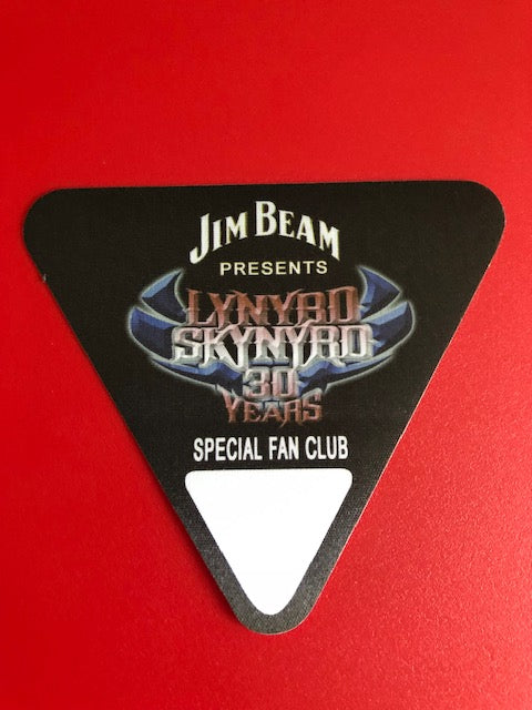 Lynyrd Skynyrd - Jim Beam 30 Years Vicious Cycles World Tour 2003 - Backstage Pass