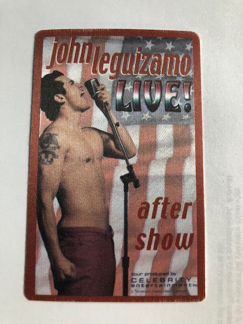 Comedy - John Leguizamo - Broadway in Chicago 2001 - Backstage Pass