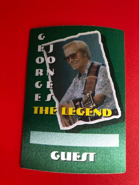 George Jones - Farewell Tour 2012 - Backstage Pass