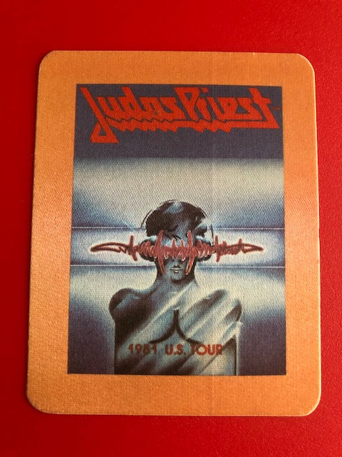 Judas Priest - Point of Entry Tour 1981 - Backstage Pass