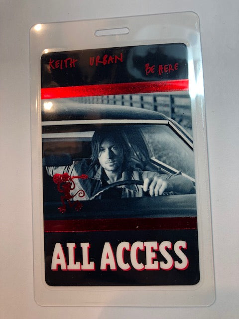 Keith Urban - Be Here Tour 2004 -Foil Backstage Pass